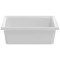 thumbnail image 5 of HUBERT® SmartFit 1/6 Size Cold Food Pan White Melamine - 6 1/5"L x 6 7/10"W x 2"D, 5 of 7