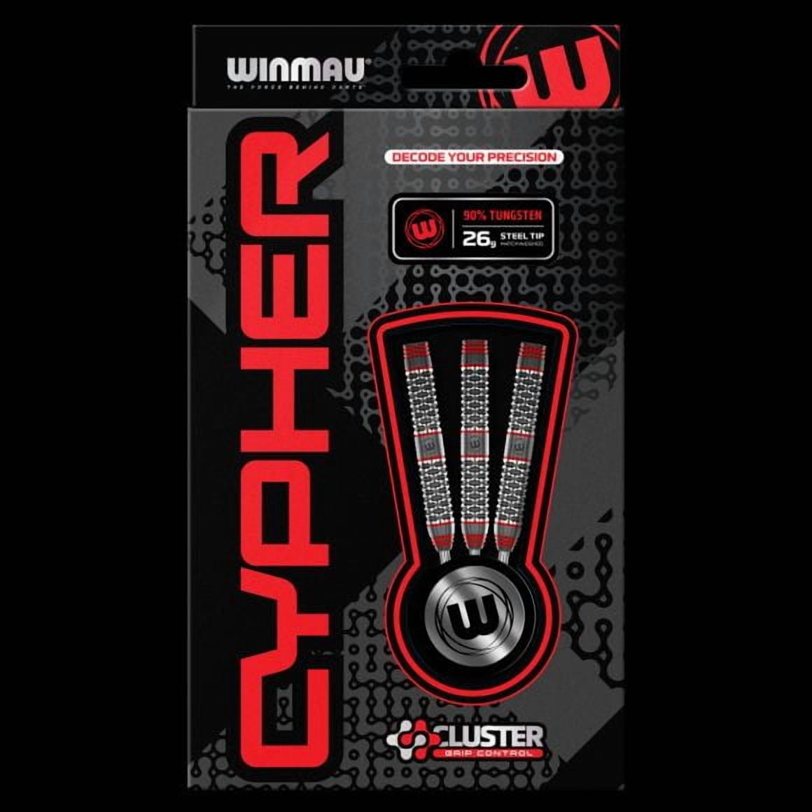 Winmau Cypher Steel Tip Dart Set 26 gram 90% Tungsten Alloy