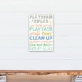 thumbnail image 4 of Creative Products Playroom Rules 12x18 Canvas Wall Art, 4 of 5