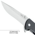 thumbnail image 4 of CRKT Drifter Everyday Carry EDC Pocket Folding Knife with Liner Lock: D2 Plain Edge Blade, G10 Handle, Pocket Clip, 6450D2, 4 of 7