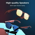 thumbnail image 3 of Smart Wireless BT5.0 Auriculares Música Gafas Deportes al aire libre Auriculares Estable yeacher Auriculares, 3 of 8