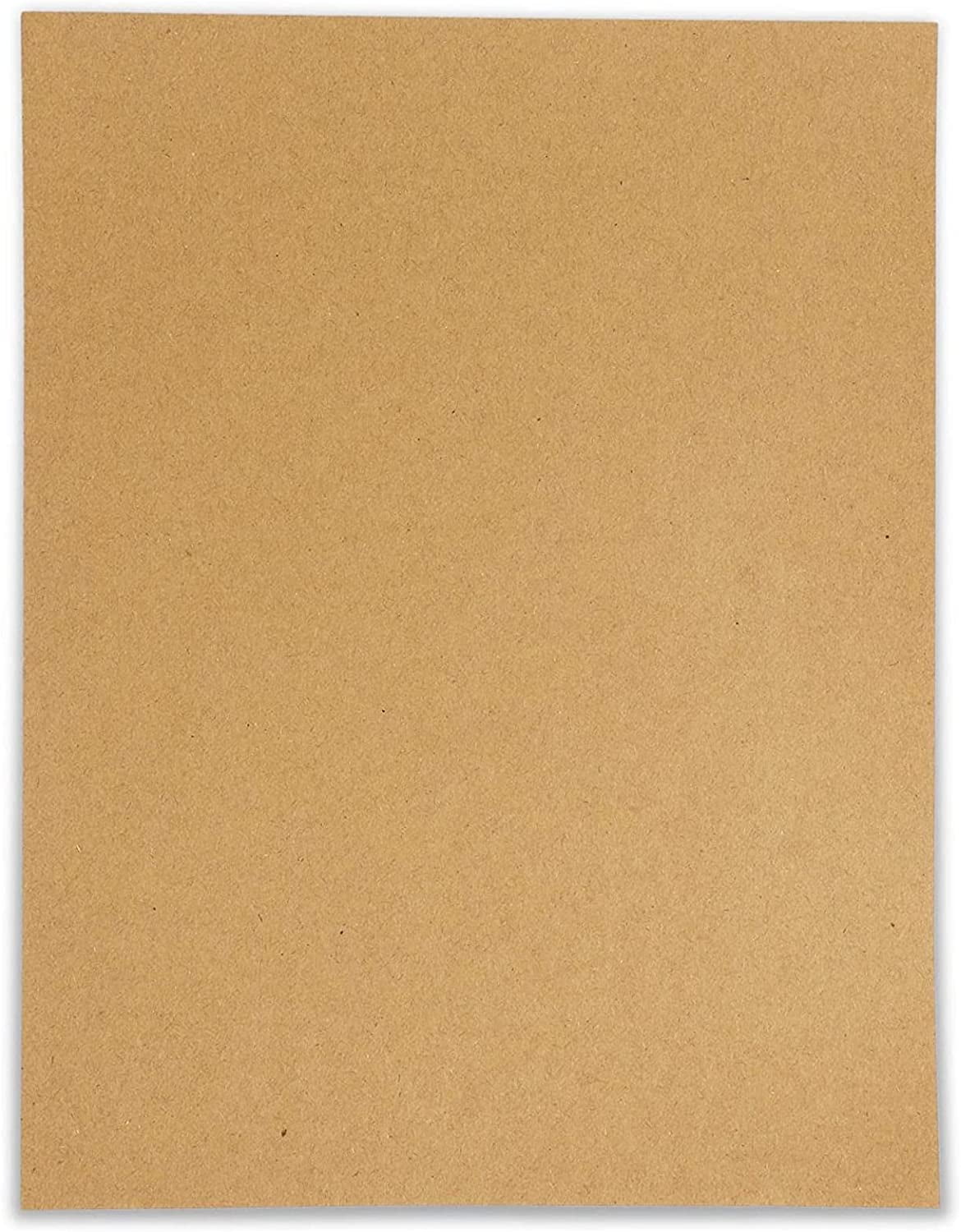 200 Pack Brown Craft Paper for DIY Projects, Classroom, Letter
