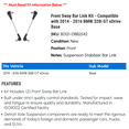 thumbnail image 2 of Front Sway Bar Link Kit - Compatible with 2014 - 2016 BMW 328i GT xDrive Base 2015, 2 of 2