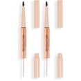 thumbnail image 1 of Lápiz y Gel para Cejas Revolution Fluffy Brow Marrón Ceniza x2, 1 of 7
