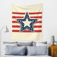 thumbnail image 4 of ZNDUO Rock American Stars Flag Pattern Wall Tapestry, Tapestries for Living Room Bedroom Dorm Classroom Office Decor 60x51 Inch, 4 of 8