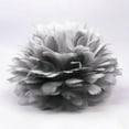thumbnail image 6 of TOOYFUL Artificial Feather Light Shade ,Lightshade ,Ceiling Light Shade, Artificial Feather Lampshade for E27 Bulb ,Bedside ,Wedding Gray, 6 of 7