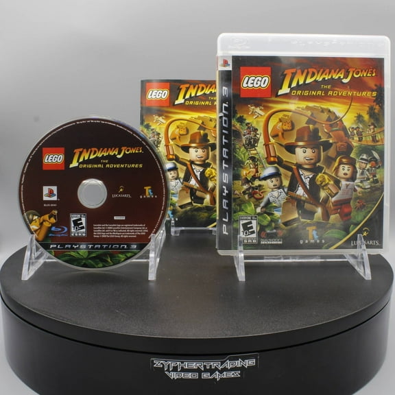 Restored LEGO Indiana Jones: The Original Adventures | Sony PlayStation 3 | PS3 (Refurbished)