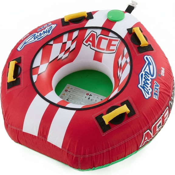 Koorium Inflatable Towable for Boating, 1 Person Tube, 50x48 Inches
