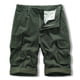 thumbnail image 1 of Puntoco Pantalones Cargo Para Hombre Deportes Al Aire Libre Pantalones Cortos Cargo Con Botones Multibolsillos Pantalones Cortos Verde Militar (36) L,Pantalones Cortos Hombre, 1 of 6