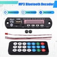 thumbnail image 4 of Wireless Bluetooth 5.0 Decoder Board 5.0 DC 12V MP3 WMA Audio Module USB TF Radio with Remote Control, 4 of 8