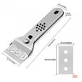 thumbnail image 3 of DOLITY Paint Scraper Tool with Blade Multifunction Cleaner Glass Scraper Glass and Tile, 3 of 6