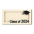 thumbnail image 2 of Joernso Graduation Wooden Money Holder Class of 2024 Graduates Wallet Cash Storage Box Envelope Photo Frame Money Gift Grad Party Desktop Decoration, 2 of 8