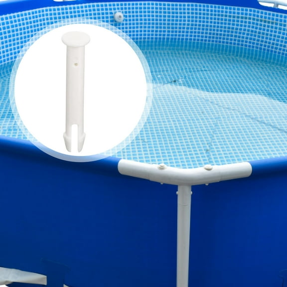 Worgeous  12 Pcs Pool Connector Pins Pools above Ground Accessories White