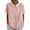 Pink, variant on Uooqdmx Womens Tops Casual, Gauze Tops for Women, Womens T Shirts Loose Fit, Peter Pan Collar Shirt Women, Linen Shirts for Women, Beige L