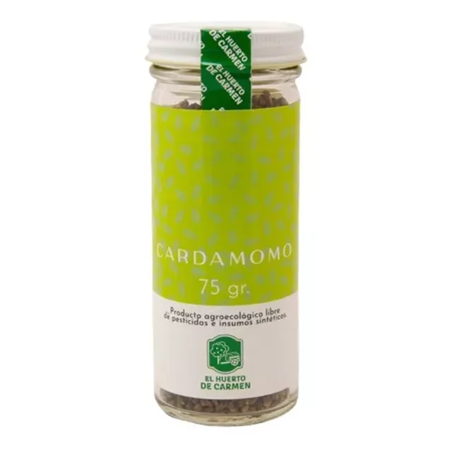 Cardamomo Orgánico 75g Huerto De Carmen