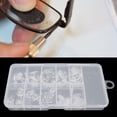 thumbnail image 1 of Eyeglass Nose Pads Sunglasses Nose Pads Spectacles Nose Pads Silicone Eyeglass Nose Pads Soft Eyeglass Nose Pads Ultra-Soft Silicone Nose Pads Screw Tool Kit For Eyeglass, 1 of 8
