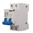 thumbnail image 2 of Miniature Circuit Breaker, DC Circuit Isolator Small DIN Rail Mount 2P 500V DZ47 B63  For PV System, 2 of 8
