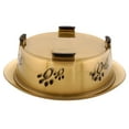 thumbnail image 2 of Iconic Pet Color Splash Designer Oval Fusion Bowl in Brown- Large - Set of 2, 2 of 6
