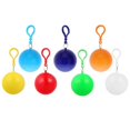 thumbnail image 4 of Ball Poncho 7Pcs Assorted Color Disposable Rain Coat for Outdoor with Disposable Convenience, 4 of 4