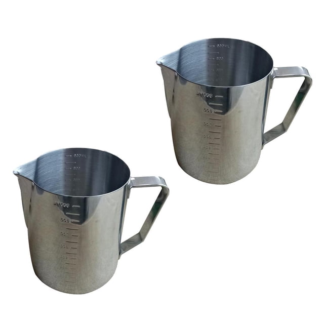 De 2 Capacidad (900 Ml) Jarra De Jarra de material acero Inoxidable Capacidad Que Hace vaso Del Para El Lápiz bial Que Derrite BLESIY Jarra para hacer velas
