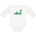thumbnail image 3 of Inktastic Nessie Shark Boys or Girls Long Sleeve Baby Bodysuit, 3 of 5
