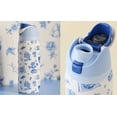 thumbnail image 2 of Owala FreeSip Stainless Steel Water Bottle, 32oz, Delft Cat Print, 2 of 5