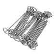 thumbnail image 1 of GALVANIZED CIRCLE TOP LANDSCAPE PINS 30PCS G SHAPE STAKES FOR BIRD NETTING TENTS, 1 of 7