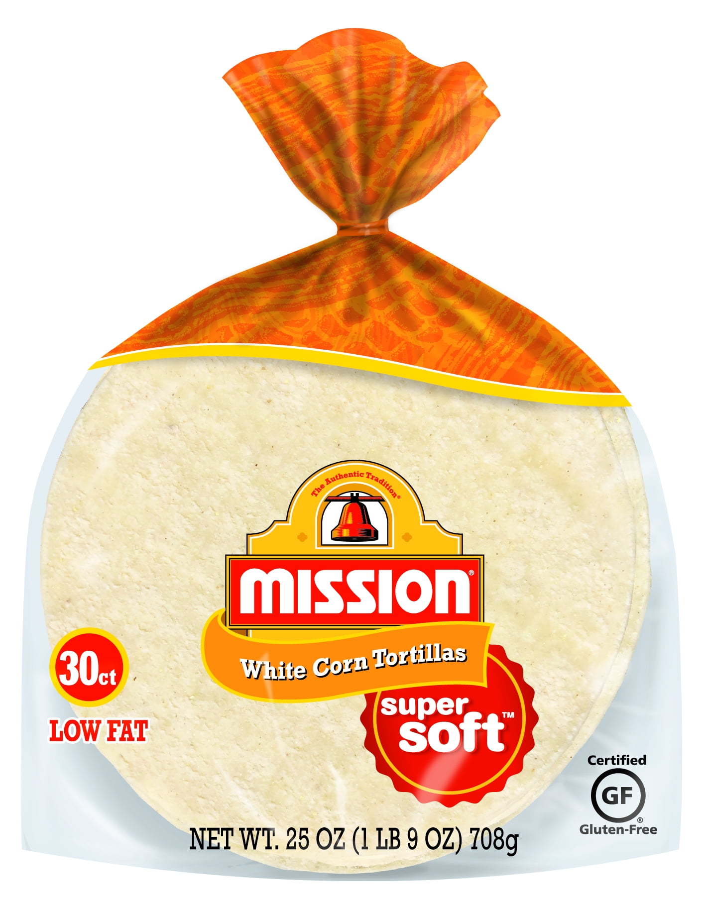 Mission White Corn Tortillas, 30 Count