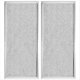 thumbnail image 1 of 2 Piezas W10208631A Filtro de Grasa para Microondas Filtro de de Aluminio para Microondas Reemplaza el Filtro, 1 of 6