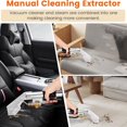 thumbnail image 3 of Car Carpet Extractor, Extractors and Auto Detailing Tool Hand Wand, Multifunctional High Efficiency Portable Extractor Hand Tool with Clear Head for ShopVac, 3 of 8