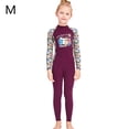 thumbnail image 2 of Muebles multicolores traje de buceo Mangas largas y pantalones Mono de traje de baño para snorkeling surf aplicable a todas las temporadas PURPLE M sidaley OD003660-07, 2 of 7