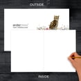 thumbnail image 4 of Koyal Wholesale Jumbo Pet Sympathy Card with Envelope, Bengal Cat Loss Of Pets, Cat Grief Bereavement Card 1-Pk, 4 of 5