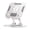 White, variant on Double Axises Adjustable Foldable Tablets Stand With 360 Swivels Base And AntiSlip Design For Pad Air