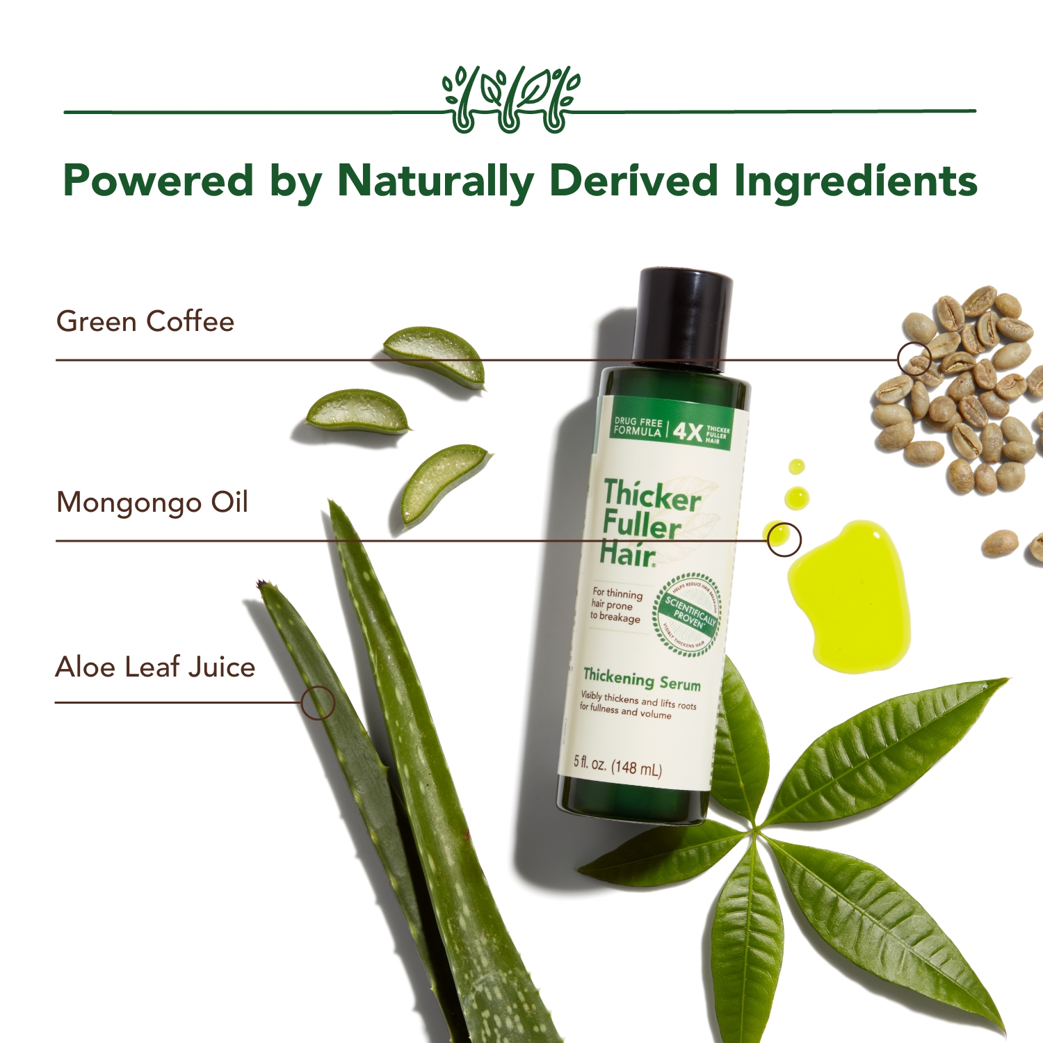 Thicker Fuller Hair Thickening Serum photo 4