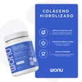 thumbnail image 2 of Suplemento Alimenticio Wonu Colágeno Hidrolizado Tipo I y III, Ácido Hialurónico y Vitamina C en Polvo Natural 330 g, 2 of 8