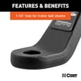 thumbnail image 4 of Curt Hitch 45456 Trailer Hitch Ball Mount, 4 of 8