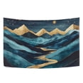 thumbnail image 6 of Yayeee Tapestry Wall Hanging for Bedroom 90" x 60" Living Room Home Wall Art Decor, Dark Mountains, 6 of 7