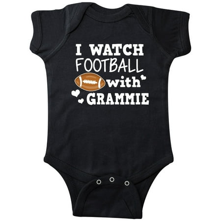 

Inktastic I Watch Football with My Grammie Gift Baby Boy Bodysuit