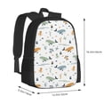 thumbnail image 3 of Daiia Sea Creatures Backpack for Men and Women -Durable Backpack Large Capacity, Water-Resistant Bag with Adjustable Straps and Laptop Compartment, 3 of 9