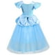 thumbnail image 3 of Disfraz de princesa Fengligoo azul para niñas de 5 a 6 años, 3 of 8