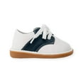 thumbnail image 3 of Wee Squeak Rory Navy Saddle Oxford Shoe Size: 3, Color: Navy/White, 3 of 8