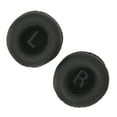 thumbnail image 2 of Almohadilla para auriculares de 50 mm, accesorios universales para almohadillas para los oídos con carteles LR, color negro, 2 of 8