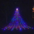 thumbnail image 1 of POINTERTECK Halloween Decorations Clearance Sale  Christmas Lights Outdoor 350LED 11.5FT 9 Strand Christmas Decorations With 8 Lighting Modes/Memory Function  Star String Lights, 1 of 8