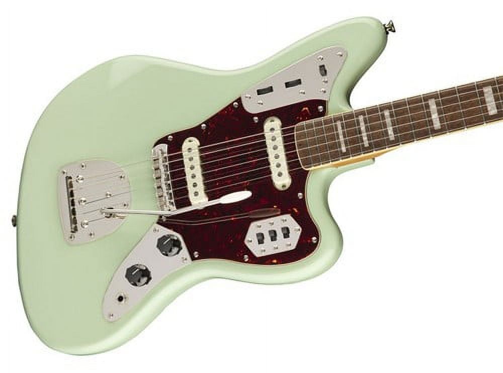 Squier Classic Vibe '70s Jaguar Electric Guitar, Black Squier Classic Vibe '70s Jaguar Electric Guitar, Black