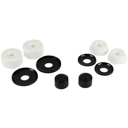 Skateboard Truck Parts - Skateboard Truck Rebuild Kit MEDIUM 95A Bushings Washers Pivot Cups For 2 Trucks