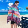 thumbnail image 5 of Beautiful Dragonfly Beach Towel Soft Absorbent Quick Dry Sand Free Lightweight Polyester Camping Towels for Beach Travel Swim 30x60 in Wash cloth, 5 of 7