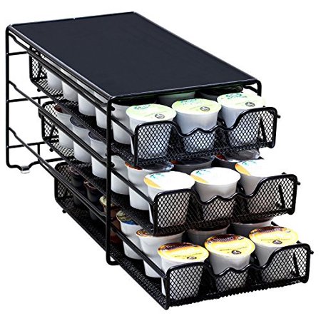 Decobros 3 Tier Drawer Storage Holder 54 Keurig Coffee Pod