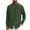 #Army Green, variant on DPTALR Men's Solid Color Casual Linen Open Front Button-Up Stand Collar Long Sleeve Shirt Top,Army Green,Big and Tall Men XL
