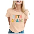 thumbnail image 4 of YDLCAFD T-Shirt Décontracté Mode Imprimé Col Rond Manches Courtes pour Femmes de Pâques, 4 of 4