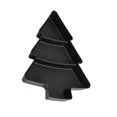 thumbnail image 1 of Bandejas de postre con forma de árbol de Navidad Mouliraty, vajilla, caja de fruta extraíble, bandejas navideñas, platos de plástico extraíbles para fiestas, 1 of 8